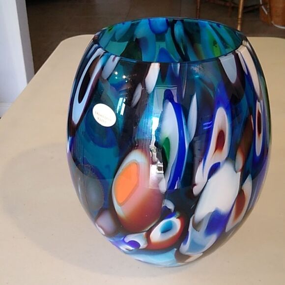 Kozlowsky Art Glass Vase - Picture 1 of 7